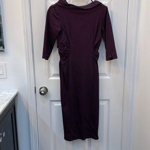 🖤💜 Unique Vintage Purple Wiggle Dress 💜🖤